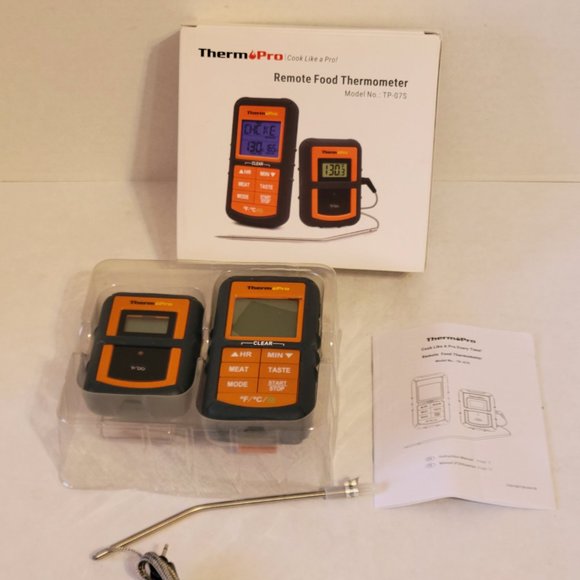 Therm Pro Remote Food Thermometer - Open Box - Picture 2 of 8